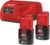 Аккумулятор с зарядным устройством Milwaukee M12 M12NRG-202 4933459209 (2 x 12В/2 Ач + 12В)
