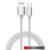 Кабель Atom USB Type-C 3.1 — Lightning (1 м, серебристый)