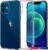 Чехол для телефона Spigen Ultra Hybrid для iPhone 12/iPhone 12 Pro ACS01702 (прозрачный)