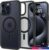 Чехол для телефона Spigen Ultra Hybrid (MagFit) для iPhone 15 Pro Max ACS06581 (черный)
