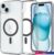 Чехол для телефона Spigen Ultra Hybrid (MagFit) для iPhone 15 ACS06804 (серый)