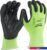 Перчатки хозяйственные Milwaukee Hi-Vis Cut level 1/A 8/M 4932479917