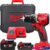 Ударная дрель-шуруповерт Milwaukee M18 M18BLPDRC-422C 4933492825 (с 2-мя АКБ 2 Ач + 4 Ач, кейс)