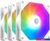 Набор вентиляторов ID-Cooling TF-12025-PRO-ARGB Trio White