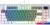 Клавиатура Havit Gamenote KB884L RGB (белый, Content Red)