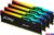Оперативная память Kingston FURY Beast RGB 4×16ГБ DDR5 5200 МГц KF552C40BBAK4-64