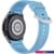 Ремешок Rumi Classic силиконовый для Samsung Galaxy Watch4/5 (20 мм, голубой)