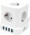 Сетевой фильтр Cablexpert TWR-5-U4-W-2