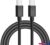 Кабель Total TIUCC02 USB-C — Type-C (1 м, черный)