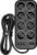 Стабилизатор Powercom SP-08 USB03AB (3м, 8 розеток, черный)
