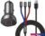 Автомобильное зарядное Baseus Digital Display Dual USB 4.8A Car Charger 24W TZCCBX-0G