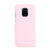 Чехол для Redmi Note 9S/9 Pro бампер AT Silicone case (Светло-розовый)