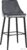 Стул Stool Group Коби велюр барный (серый)
