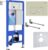 Инсталляция для унитаза, Roxen StounFix Dual Fresh 966444
