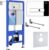 Инсталляция для унитаза, Roxen StounFix Dual Fresh 852222