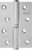 Петля дверная, Apecs 100×70-B-Steel-CR-R
