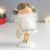 Фигурка новогодняя “Девочка в белом платье со снежинкой” (13,7 см)