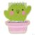 Блокнот “Cactus” (А7; продается только в розничных магазинах OZ)