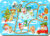 Развивающая игра, WoodLand Toys Лабиринт-пара. Новый год / 114113
