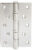 Петля дверная, Apecs 120×80-B4-Steel-cr