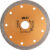 Отрезной диск алмазный, FIT Профи универсальный 125х1.3х10х22.2 мм / 37432