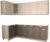 Готовая кухня, Интерлиния Мила 12×24 без столешницы
