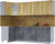 Готовая кухня, Интерлиния Мила 12×26