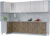 Готовая кухня, Интерлиния Мила 12×30