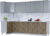 Готовая кухня, Интерлиния Мила 12×30