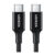 Кабель UGREEN Type-C-Type-C 5A PD 100W 1м (черный)