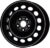 Штампованный диск, Magnetto 16019 16х6″ 4х100мм DIA 60.1мм ET 37мм Black