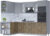 Готовая кухня, Интерлиния Мила 1.68×2.6 левая