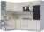 Готовая кухня, Интерлиния Мила Лайт 1.68×2.6 левая