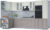 Готовая кухня, Интерлиния Мила Шато 1.68×3.4 ВТ левая