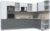 Готовая кухня, Интерлиния Берес 1.88×3.2 ВТ правая