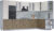 Готовая кухня, Интерлиния Мила 1.88×3.4 правая