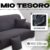 Чехол на 3-х местный диван, Mio Tesoro С наволочкой 190-230см / TBD076162903P