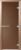 Стеклянная дверь для бани/сауны, Doorwood Теплая ночь 190×60 / DW01671