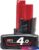 Аккумулятор Milwaukee M12 M12B4 4932430065 (12В/4 Ач)