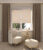 Мини рулонные шторы Legrand Марко 120×175 (миндаль)