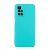 Чехол для Redmi 10 бампер AT Silicone Case (бирюзовый)