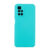 Чехол для Redmi 10 бампер AT Silicone Case (бирюзовый)