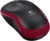 Мышь Logitech M185 (черный/красный)