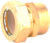 Муфта, Gappo Обжимная прямая 20×1/2 / G1251.2004