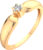 Кольцо помолвочное из розового золота, ZORKA 2101045.14K.R.ZZ