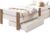 Кровать-тахта детская, EcoWood Барселона-2 с ящиками 70х140 / ECO.001.00053.70-140.101SE/376WML