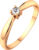 Кольцо помолвочное из розового золота, ZORKA 2D0080.14K.R