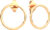 Серьги из розового золота, ZORKA 300164.14K.R