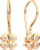 Серьги из розового золота, ZORKA 3101558.14K.R.ZZ