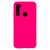 Чехол для Redmi Note 8 бампер AT Silicone case (Розовый)